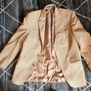 Tan Corduroy Blazer Jacket